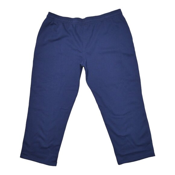 UNDER ARMOUR Men's Fleece Sweatpants Size 4XL Thermal Coldgear Navy Blue NWT - Picture 5 of 9